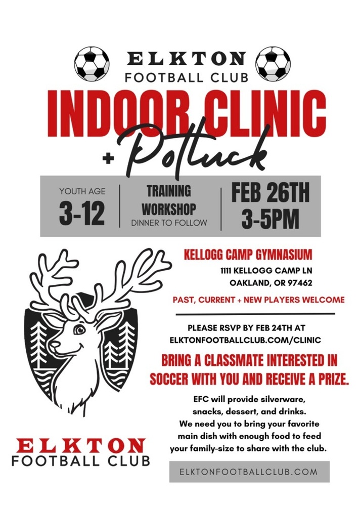 Elkton Football Club indoor clinic !