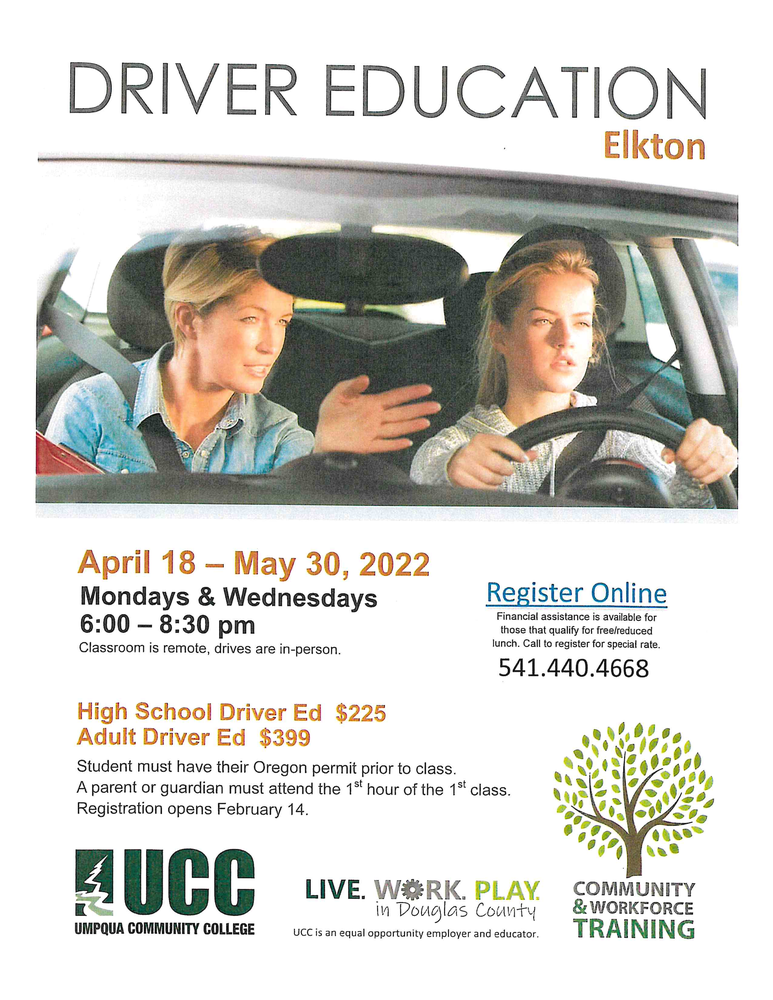 Driver's Education Opportunity