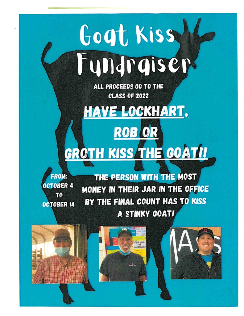 Goat Kiss Fundraiser