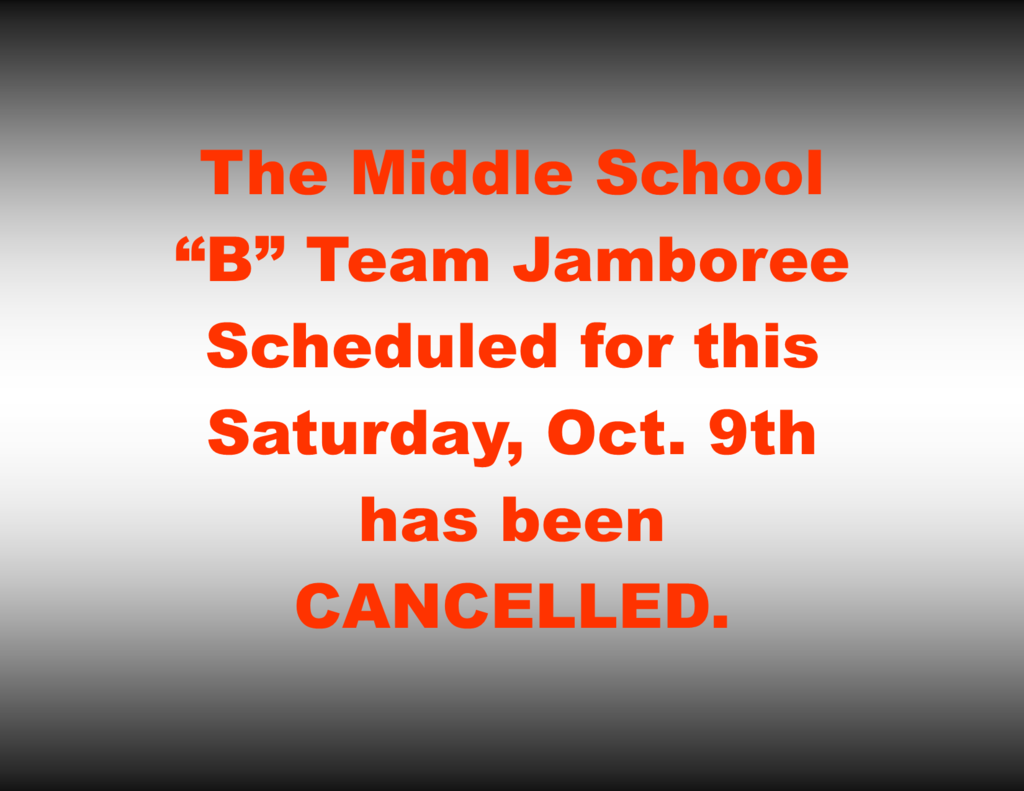 MS Vball Tourney Cancelled