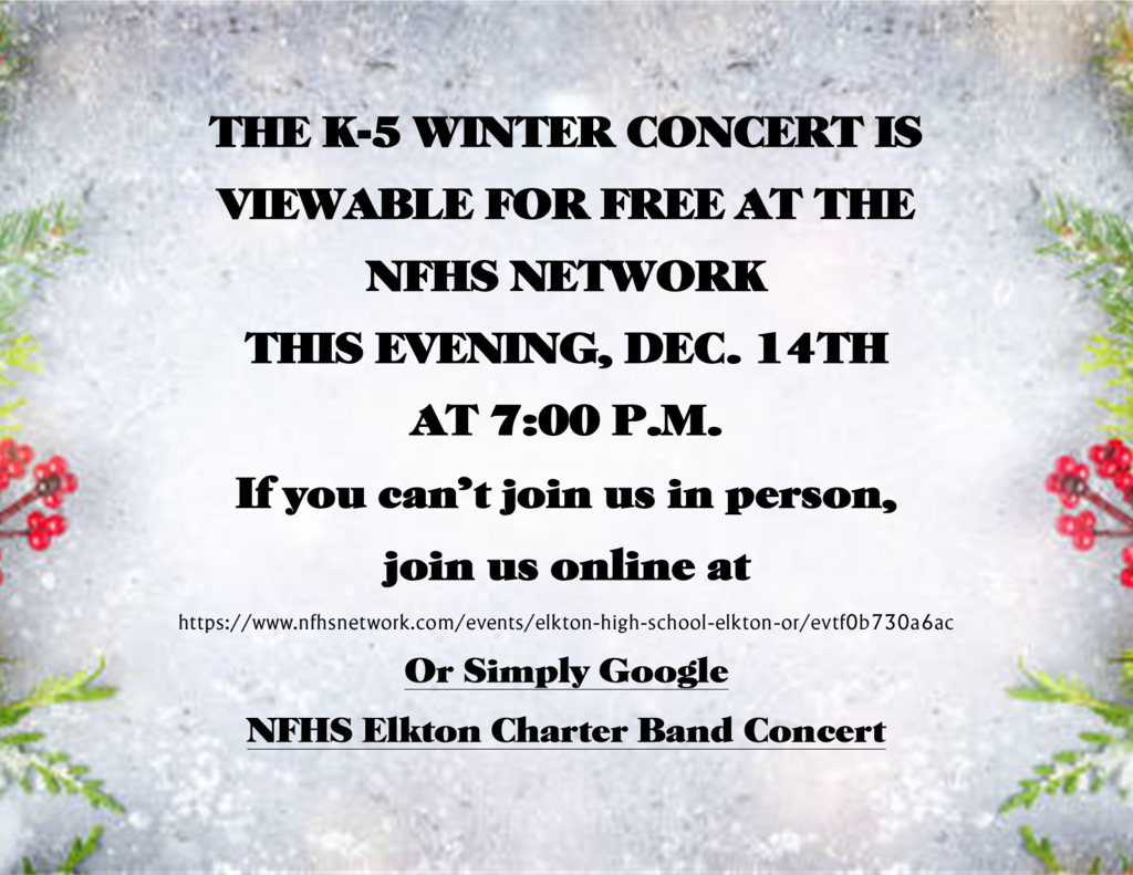 Winter Concert NFHS 12.14.21
