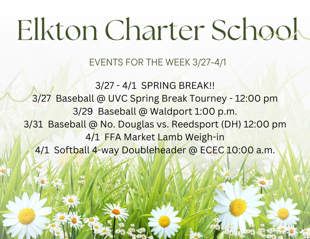 Events 3/27-4/1