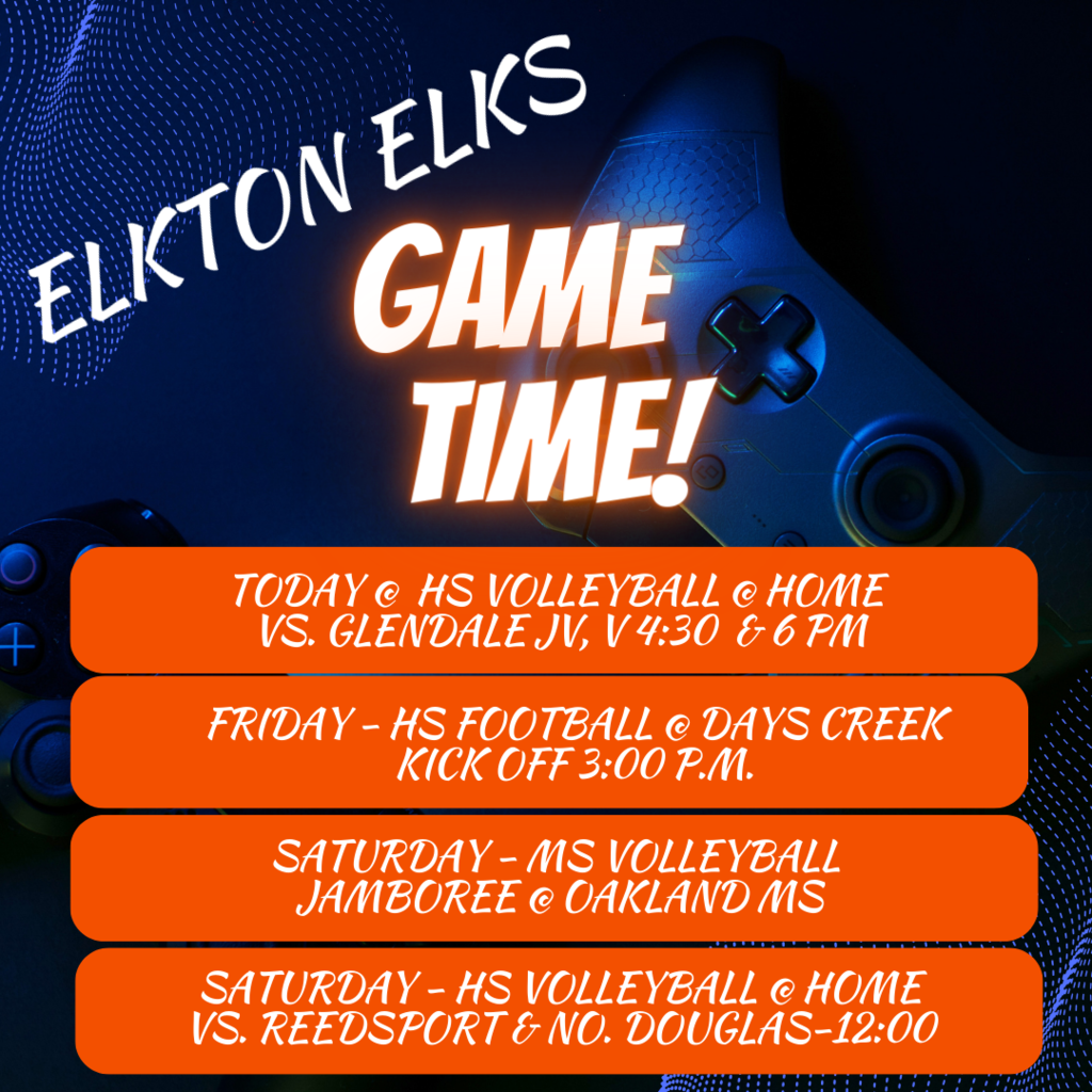 Eklton Elks Game Time!